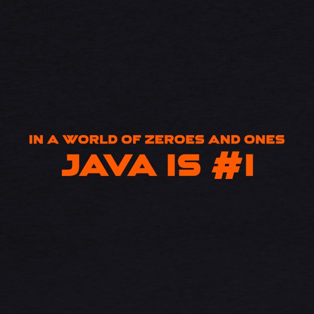 In A World Of 0s and 1s Java Is #1 Programming by Furious Designs